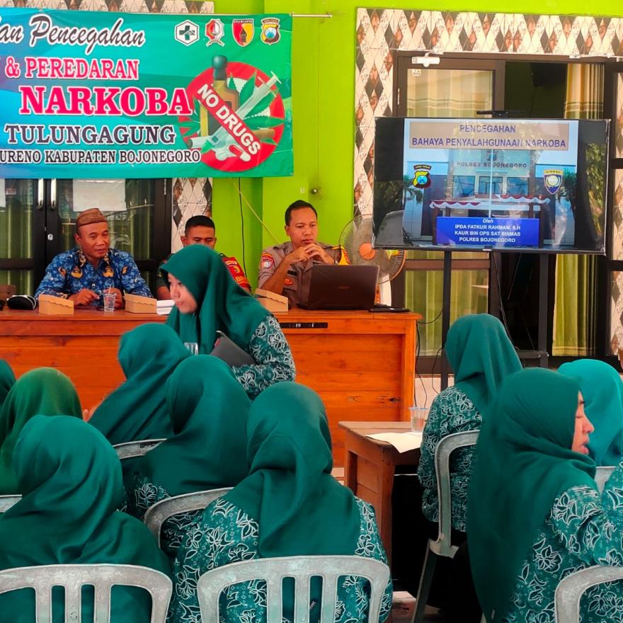 PEMDES TULUNGAGUNG MENYELENGGARAKAN SOSIALISASI PENCEGAHAN DAN PENYALAHGUNAN NARKOBA